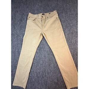 J.Crew Flex Slim Khaki Pants 32x30 Beige